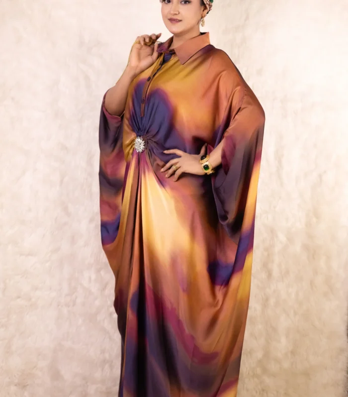 Premium Multi-Shade Kaftan